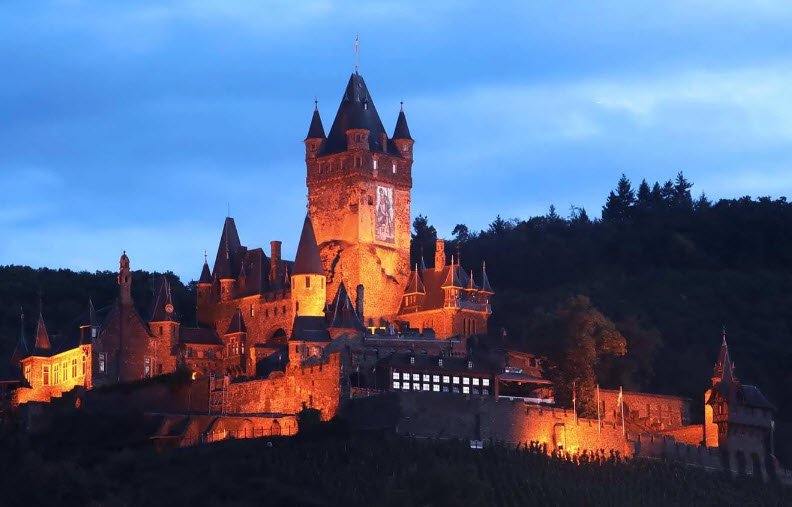 Cochem Castle, Cochem, Germany, Germany